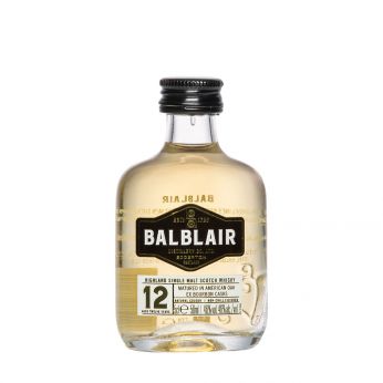 Balblair 12y Miniature Single Malt Scotch Whisky 5cl